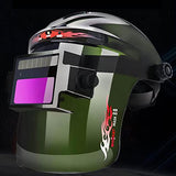 Casco de soldador con oscurecimiento automático Solar Flip Front Protective Electrical para ESTACIÓN de TRABAJO