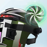 Casco de soldador con oscurecimiento automático Solar Flip Front Protective Electrical para ESTACIÓN de TRABAJO