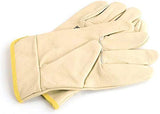 Guantes Soldador Desgaste de Aislamiento de Alta Temperatura Guantes de Cuero Protección Protección Laboral Cortos