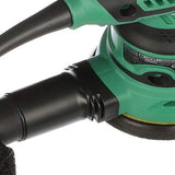 Metabo HPT Lijadora de órbita aleatoria de 5 pulgadas | Velocidad variable | Potente motor de 230 W 2.8 amperios | Agarre de elastómero suave | Incluye 5 piezas de papel de lija, bolsa de polvo, adaptador de vacío | SV13YST