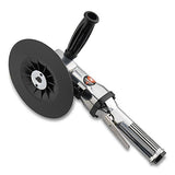 NEIKO 30070A Lijadora angular de aire de 7 pulgadas | Entrada de aire NPT de 1/4 pulgadas | 6 CFM 90 PSI | 4500 RPM | Herramienta neumática para molienda y pulido de superficies