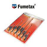 FUMETAX Juego de 6 Desarmadores con Punta Magnética herramienta Phillips y Flathead Destornillador Juego de Destornilladores con Cómoda Manija Antideslizante, SW-813601002