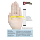 Super Remover - Guantes de neopreno, resistentes a los productos químicos, resistencia industrial, pelar y pintar, duraderos y reutilizables con agarre antideslizante - 1 par