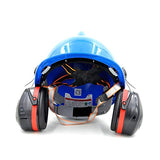 Zitainn Casco de montaje Orejeras Orejeras Montura protectora Orejeras protectoras Reducción de ruido Cubiertas para los oídos Casco con cancelación de ruido conectables Defensas para los oídos