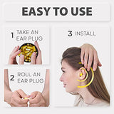 PQ Tapones Para Los Oídos Para Dormir - 40 Pequeños Tapones Para Los Oídos Suaves Para Canales Auditivos Pequeños, Tapones Para Los Oídos Para Dormir Nivel de Cancelación De Ruido 32 dB, Tapones Sueño Para Mujeres y Hombres