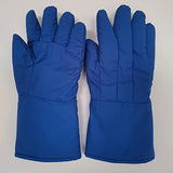 Guantes largos resistentes al frío Manténgase caliente Guantes de seguridad congelados Guantes criogénicos para moler alimentos congelados criogénicos, 38cm