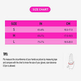 Guantes de trabajo de seguridad para hombres y mujeres, guantes mecánicos ligeros, pantalla táctil, guantes de trabajo de jardinería con agarre, alta destreza (Small, Pink)