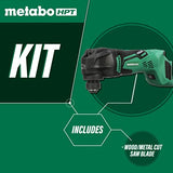 Metabo HPT Controlador de impacto inalámbrico de 18 V con multiherramienta oscilante inalámbrica MultiVolt™ de 18 V (solo herramienta)