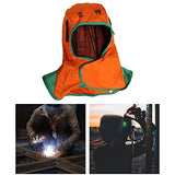 Capucha de soldadura transpirable lavable para soldadores cubierta de protección del cuello, naranja XL, otros