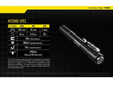 Nitecore MT06MD 180 LM Nichia 219B 2Xaaa LED Penlight - MT06 Upgrade, Negro