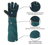 Guantes de soldador, for guantes de trabajo for hombres y mujeres for jardinería, alta temperatura y guantes de fuego de fuego for hombres y mujeres, guantes de trabajo de seguridad, guantes de tr