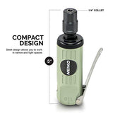 NEIKO 30062A Mini amoladora de 1/4 pulgadas | Amoladora recta de aire 24.000 RPM de velocidad libre | Tamaño mini y compacto