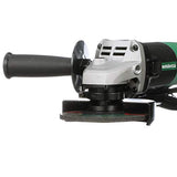 Metabo HPT G12SR4 molinillo angular de 4-1/2 pulgadas, estuche y 5 ruedas abrasivas incluidas, 6.2-Amp, compacto y ligero
