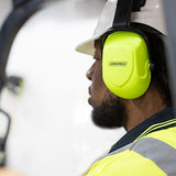 JORESTECH Orejeras de seguridad para casco duro con cancelación de ruido con soporte universal para cascos ranurados