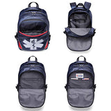 Camoredy First Aid Bag - Mochila médica vacía de emergencia roja para primeros auxilios, bolsa de trauma impermeable con múltiples bolsillos para viajes, viajes de campo, camping, senderismo, tropas exploradoras, cuidado de niños (azul)