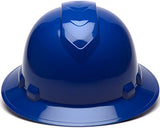 Casco seguridad Safety Products HP54160 Ridgeline Full Brim Hard Hat, 4 Pt. Ratchet, Blue