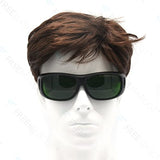 FreeMascot Lentes IPL 200 nm-2000 nm con protección ocular láser para bronceado, depilación láser, terapia de luz roja (verde)