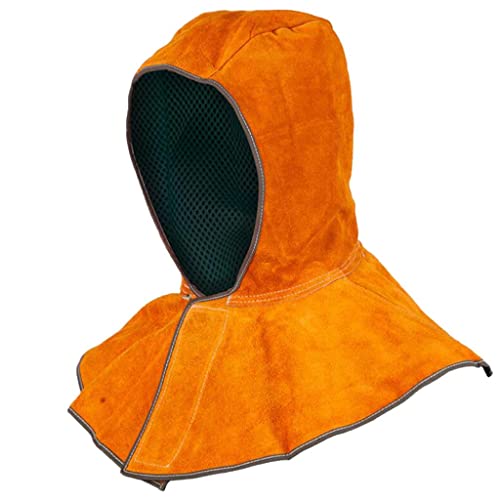 Capucha para soldar Chal Capucha protectora para soldadores ignífugos Capucha para soldar Capucha protectora para soldadura Hamlet, amarillo