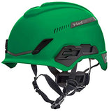 Casco con suspensión de carraca Fas-Trac III Pivot, Tri-Vent, Verde