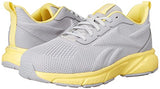 Amazon Essentials by Reebok Tenis de Trabajo de Seguridad para Mujer All Day Comfort Antideslizante con Puntera de aleación, Color Gris Puro/Siempre Amarillo, 6.5 M de EE. UU