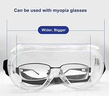 LUBIE 1 Pieza Lentes de Seguridad Antiempañantes Goggles Proteccion 180 Grados Protección Facial Careta (1) Pieza