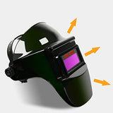 Almencla Máscara de soldador profesional para casco de soldadura de oscurecimiento automático, casco/soldador, casco de soldadura de oscurecimiento automático, ventana colorida
