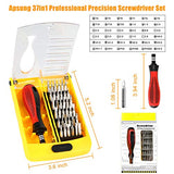 Apsung Juego de Destornilladores de Precisión 37 en 1, Juego Profesional de Destornilladores Multifunción, Kit de Herramientas de Reparación Compatible con iPhone, iPad, Android, Computadora, Portátil, PC, etc.