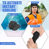 Gorra elástica de enfriamiento para casco de seguridad, accesorios para ciclismo, correr, protección del cuello