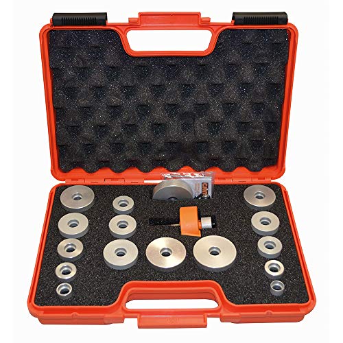 Grand Rabbet Set en estuche de transporte, vástago de 1/2 pulgadas, punta de carburo
