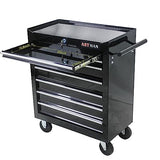 Aoile - Cofre de Herramientas con Organizador de Caja de Herramientas de 7 cajones y Almacenamiento, Carrito de Herramientas Multifuncional con Ruedas, gabinetes organizadores de Almacenamiento de