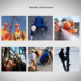 Casco de construcción anticolisión para Electricista, Casco de Seguro de Trabajo, ABS, Casco de Seguridad para Electricista, ventilación, Gorra de protección Transpirable(Color:White)