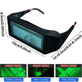 Gafas de Soldadura de oscurecimiento automático Solar, Herramienta Protectora, Casco de Soldador, Gafas Protectoras, Accesorio para Gafas