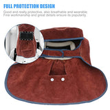 Capucha soldador Resistente Calor Capacidad de Soldadura Duradera Máscaras de Cubierta de Cabeza para Soldador