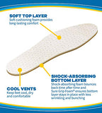 Plantillas Air-PILLO de Dr. Scholl's // Amortiguación ultrasuave y comodidad duradera con dos capas de espuma que se ajustan a cualquier zapato, un par