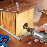 Dremel 431 Lija Cilíndrica, Grano 60, 1/4", 6 Piezas
