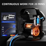 AstroAI Compresor de Aire 12V, Compresor de Llantas Neumaticos 160 PSI Aire Neumaticos, Compresor de Llantas（ Amarillo）