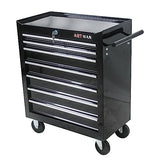 Aoile - Cofre de Herramientas con Organizador de Caja de Herramientas de 7 cajones y Almacenamiento, Carrito de Herramientas Multifuncional con Ruedas, gabinetes organizadores de Almacenamiento de
