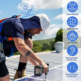 Gorra elástica de enfriamiento para casco de seguridad, accesorios para ciclismo, correr, protección del cuello