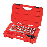 Craftsman CMMT12013 - Juego de llaves de vaso (32 unidades, 3/8", en estuche moldeado)