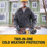Dewalt DPG737M - Guantes de agarre con aislamiento térmico 2 en 1, tamaño mediano