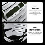 Casco de seguridad universal para el trabajo, deportes, protección de la cabeza, se adapta a cualquier sombrero de béisbol, color verde oscuro
