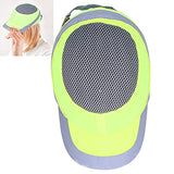Gorra de seguridad ajustable y transpirable, tipo de cara abierta para el sitio de construcción al aire libre de verano