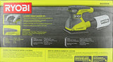 Ryobi Lijadora S652DGK con cable 2 amperios 1/4 pulgada 14,000 OBM cuadrado orbital de acabado
