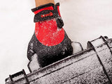 Guantes de trabajo impermeables aislados KG140W, guantes de trabajo aislados con forro térmico acrílico y doble agarre arrugado recubierto de látex en la mano completa (1, pequeño)