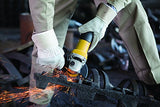 STANLEY Mini Esmeriladora Profesional 4-1/2 Pulgadas 710W STGS7115-B3