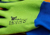 EndurancePro Aqua - Guantes de jardinería para hombre con doble látex de microespuma, talla grande