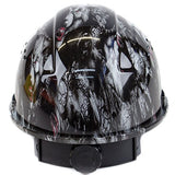 Gorra de seguridad con suspensión de trinquete de 4 puntos, 1EA (lobos)