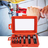 Extractor de Tornillo de Tubería de Agua Rota de Acero Dañado Tornillo Removedor Set Válvula Herramienta de Mantenimiento de Cable Roto