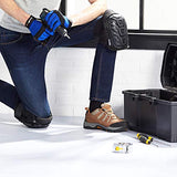 AmazonBasics - Rodilleras profesionales de gel, color negro