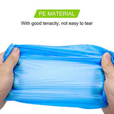 Fuxury Paquete de 200 (100 pares) fundas desechables antideslizantes e impermeables para zapatos de interior, protector de zapatos higiénico, fundas de pies antideslizantes duraderas, tamaño habitual que se adapta a la mayoría de
